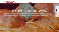Desktop Screenshot of italianway.co.uk