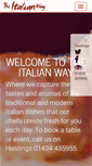 Mobile Screenshot of italianway.co.uk